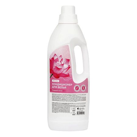 Кондиционер для белья OfficeClean "Сладкий лотос", концентрат, 1л 
