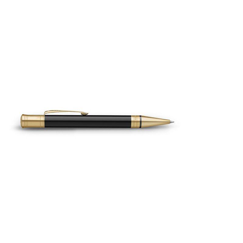 Ручка шариковая Parker "Duofold Black GT" черная, 1,0мм, подарочная упаковка 