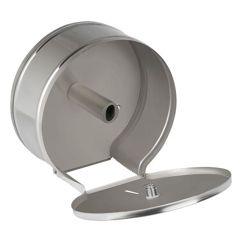 Диспенсер для туалетной бумаги OfficeClean Professional, нержавеющая сталь, глянцевое покрытие 