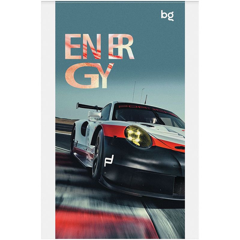 Блокнот А6 48л. на скрепке BG "Racing cars"