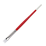 Кисть художественная синтетическая для акрила/масла Winsor&Newton "University", плоская, короткая ручка, №4