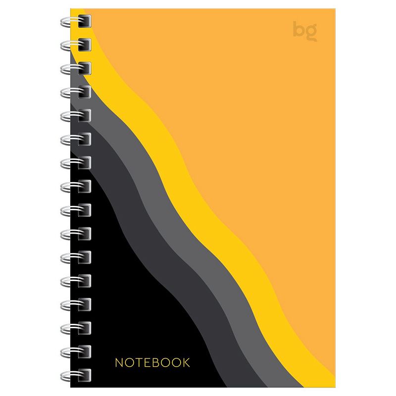 Записная книжка А6 120л. на гребне BG "Bright wave"