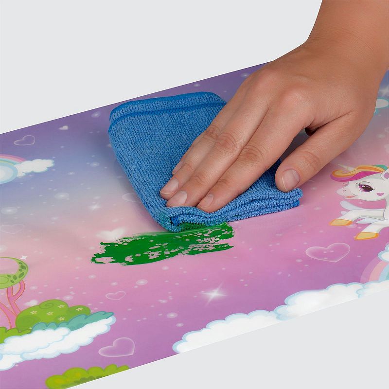 Клеенка для уроков труда Мульти-Пульти "Единорог", 35*50см, ПВХ