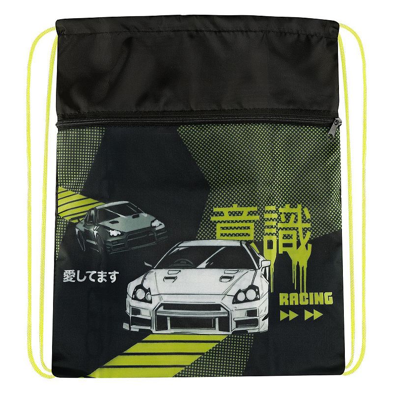 Мешок для обуви 1 отделение ArtSpace "Street Racer", 340*420мм, карман 