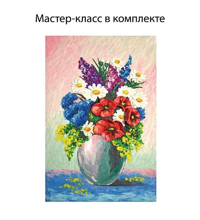 Набор для пластилинографии Гамма "Хобби. Флористика", 15 цветов, 390г, мастер-класс, стек, картон. упаковка, термоусадка