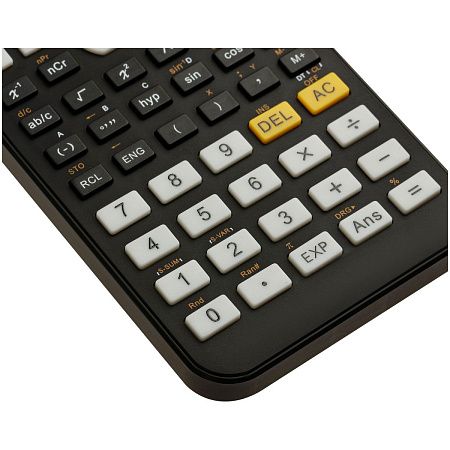 Калькулятор научный Eleven SR-135N, 10+2 разрядов, 240 функций, питание от батарейки, 75,5*148*13мм, черный