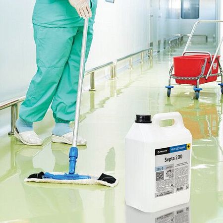 Средство моющее c дезинфицирующим эффектом 5 л PRO-BRITE SEPTA 200, концентрат, 191-5 