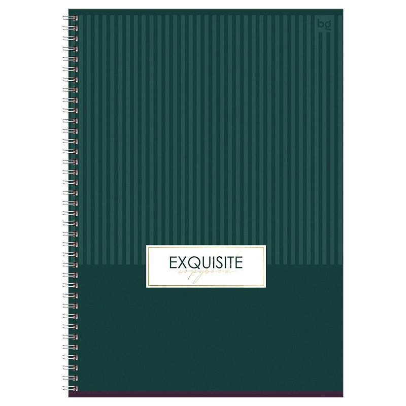 Тетрадь 96л., А4, клетка, на гребне BG "Minimal", глянцевая ламинация, тиснение фольгой