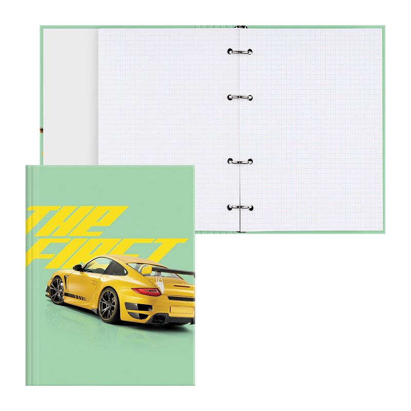 Тетрадь на кольцах А5, 160л., BG "Старт", глянцевая ламинация