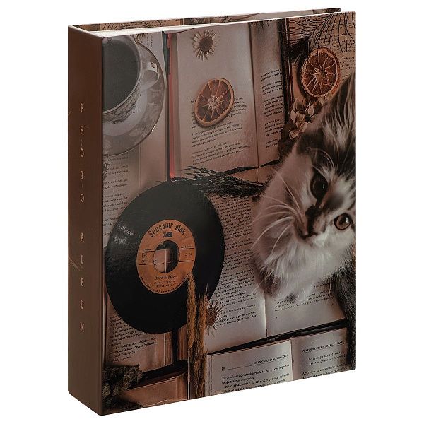 Фотоальбом 200 фото 10*15см, ArtSpace "Feline comfort"