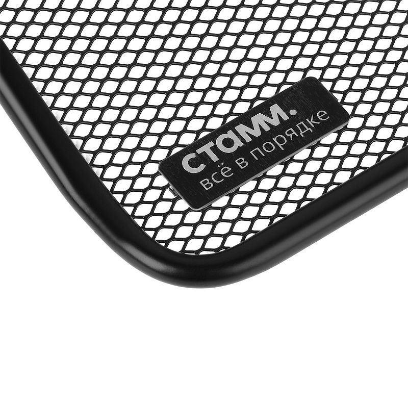 Подставка под календарь СТАММ, металлическая, черная