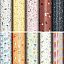 Бумага упаковочная мелованная "Terrazzo&Memphis", 70х100 см, 10 дизайнов ассорти, ЗОЛОТАЯ СКАЗКА, 592054