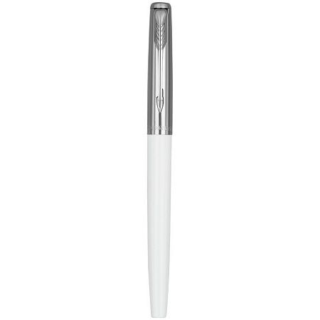 Ручка перьевая Parker "Jotter Originals White Chrome CT" синяя, 0,8мм, подарочная упаковка 