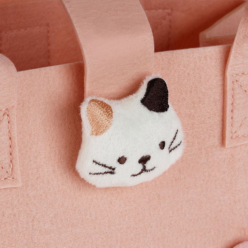 Сумка подарочная фетровая, 30*20*18см MESHU "Kitty"