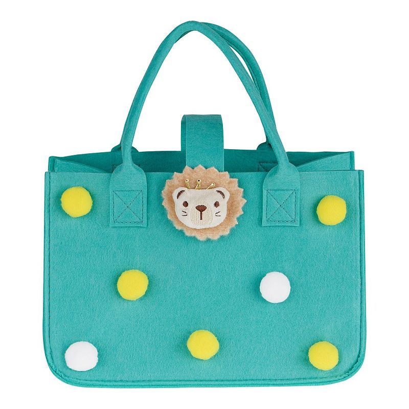 Сумка подарочная фетровая, 30*20*18см MESHU "Lion"