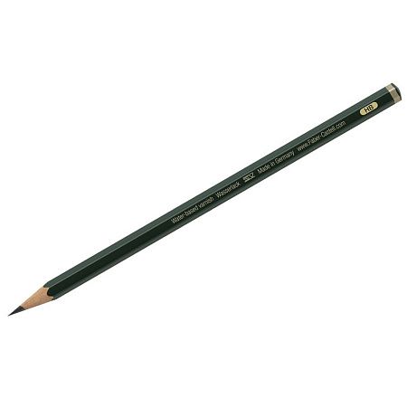 Карандаш ч/г Faber-Castell "Castell 9000" HB, заточен. 