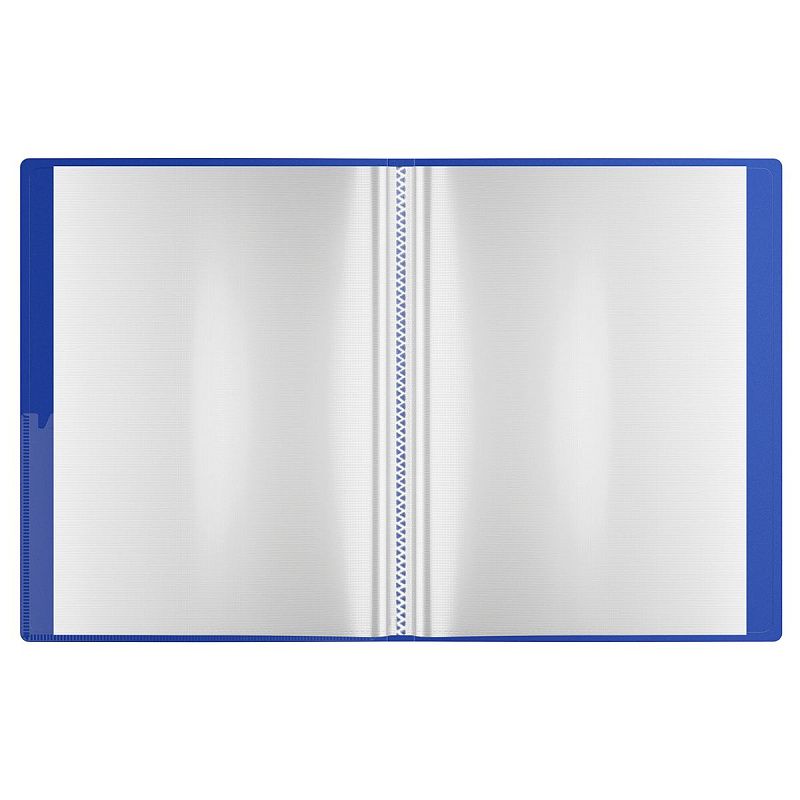 Папка с 30 вкладышами Berlingo "Your Way" А4, 17мм, 600мкм, синяя, с внутр. карманом 