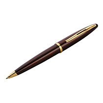 Ручка шариковая Waterman "Carene Marine Amber GT", синяя, 1,0мм, подарочная упаковка