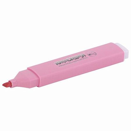 Текстовыделитель ЮНЛАНДИЯ "COLORSTAR PASTEL", ПАСТЕЛЬНЫЙ РОЗОВЫЙ, линия 1-4 мм, 151712 