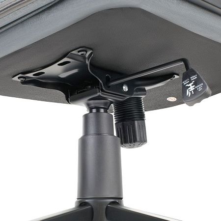 Кресло руководителя Helmi HL-E44 "Slot", ткань серая