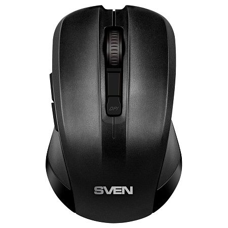Комплект беспроводной клавиатура + мышь Sven KB-C3400W, USB, черный