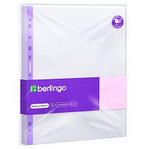 Папка-вкладыш с перфорацией Berlingo "Mirror", А4, 50мкм, глянцевая