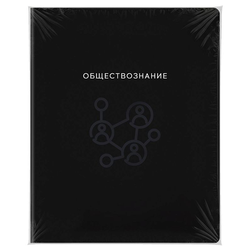Тетрадь предметная 48л. BG "Минимализм" - Обществознание, выб.лак