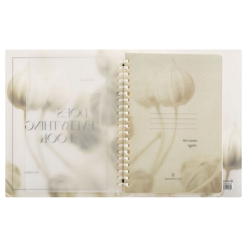 Тетрадь на кольцах 80л., А5, клетка Greenwich Line "View", с пластиковой обложкой