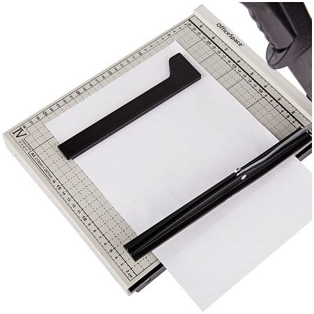 Резак сабельный А4 OfficeSpace "Officeblade" CS412, 300мм, до 12 листов, металлическая станина