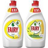 Средство для мытья посуды Fairy "Сочный лимон", 450мл 