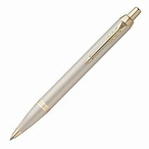 Ручка шариковая PARKER "IM Professionals Monochrome Champagne", корпус шампань, сталь, синяя, 2172956