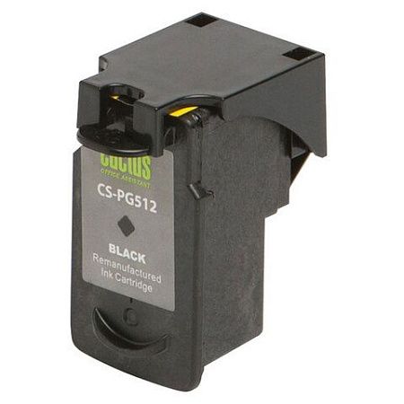 Картридж струйный CACTUS (CS-PG512) для CANON Pixma MP240, черный 