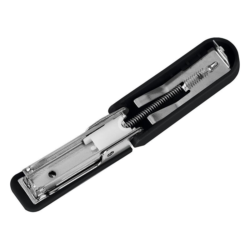 Мини-степлер №10 OfficeSpace до 7л., пластиковый корпус, черный