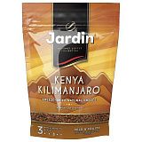 Кофе растворимый JARDIN "Kenya Kilimanjaro" ("Кения Килиманджаро"), сублимированный, 150 г, мягкая упаковка, 1018-14