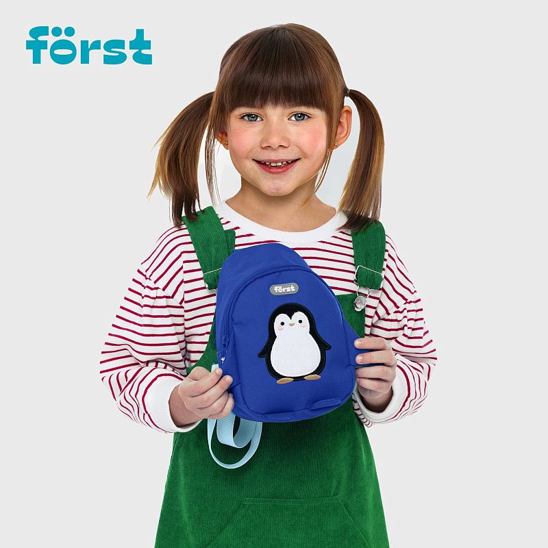 Рюкзак Först F-Kids "Frosty Friend" 21*14*7,5см, 1 отделение, уплотненная спинка 