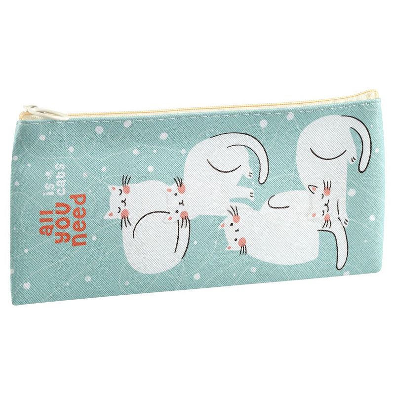 Пенал мягкий 200*100 MESHU "All you need", искусственная кожа 