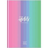 Скетчбук 120л., А5 7БЦ BG "For notes", матовая ламинация, трехцветный тонированный блок, 80г/м2