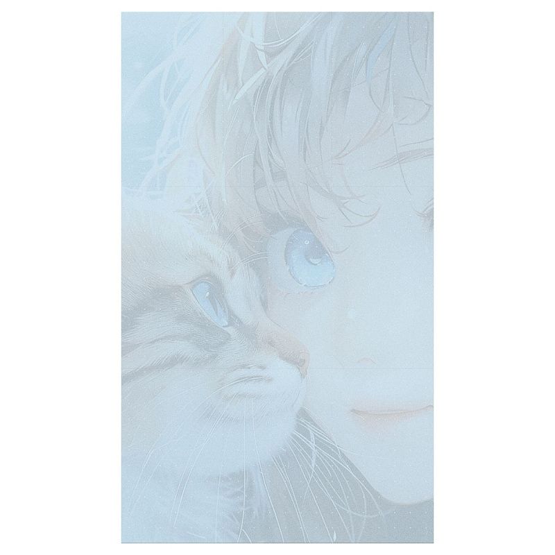 Блок для записей MESHU "Сute girl", 10*17см, 50л., на склейке