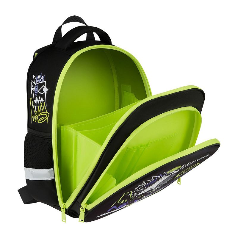 Ранец ArtSpace School Friend Light "Never look back" 35*29*12см, 2 отделения, 2 кармана, анатомическая спинка 