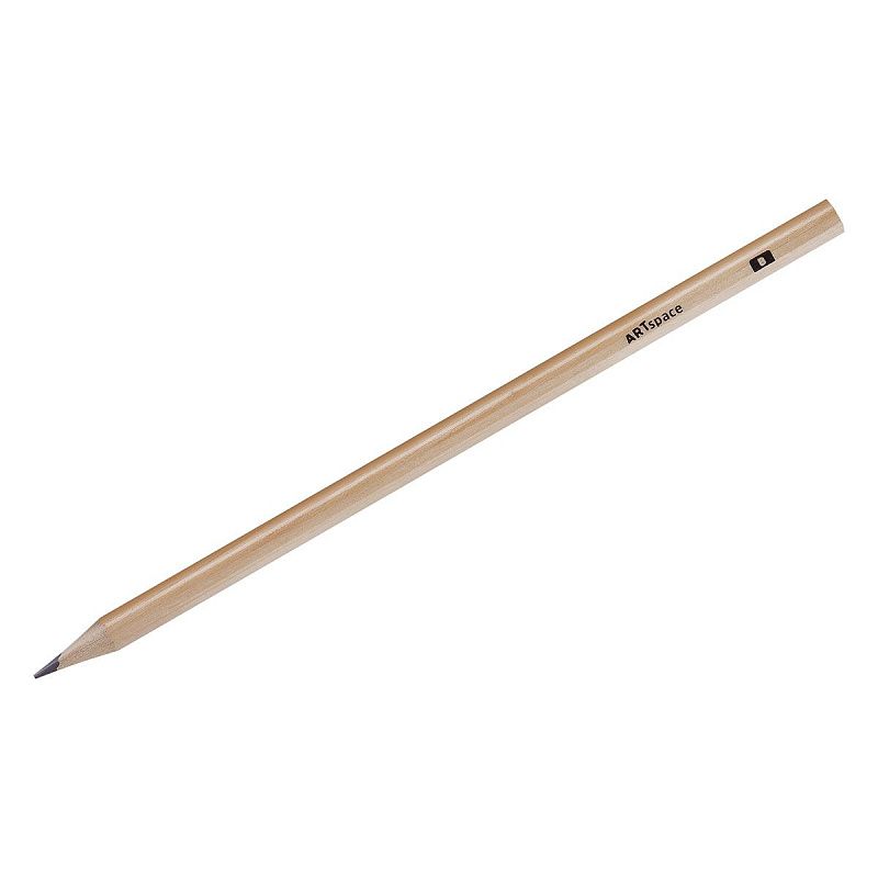 Набор карандашей ч/г ArtSpace "Графика" 6шт., 2H-2B, заточен., пакет, европодвес 