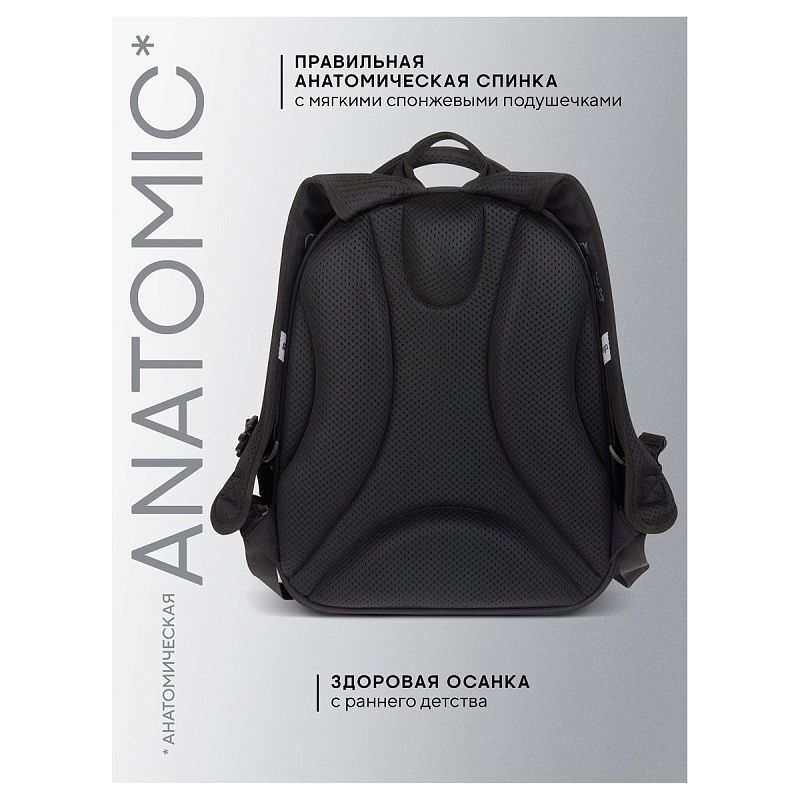 Ранец Berlingo Expert Light Pro "Enjoy the little things" 38*28*19см, 3 отделения, 2 кармана, анатомическая спинка 