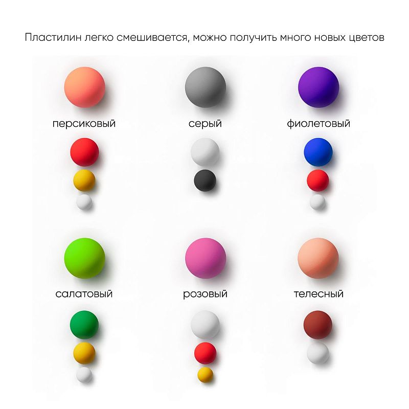Пластилин восковой мягкий Гамма "Пчелка", 16 цветов, 240г, со стеком, картон. упаковка