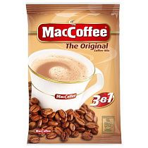 Кофе растворимый порционный MacCoffee "3 в 1 Оригинал", КОМПЛЕКТ 50 пакетиков по 20 г, 100101 Кофе растворимый порционный MacCoffee "3 в 1 Оригинал", КОМПЛЕКТ 50 пакетиков по 20 г, 100101