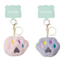 Брелок MESHU "Soft Paw", исск. мех, ассорти