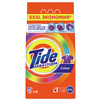 Порошок для машинной стирки Tide "Color", 6кг 