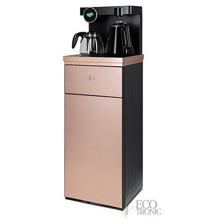 Кулер для воды с чайником, БЕЗ ОХЛАЖДЕНИЯ, ECOTRONIC TB12-LNR Tea Bar, напольный, шкаф, 2 крана, 12370