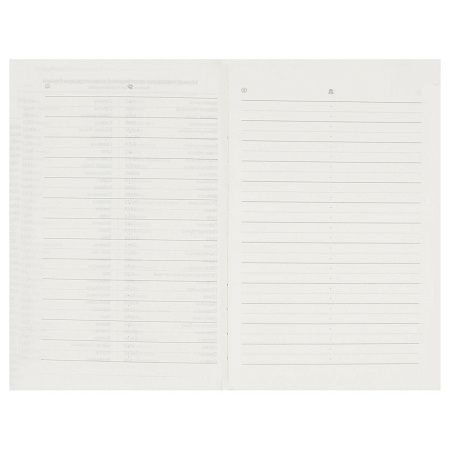 Телефонная книга А5, 80л., кожзам, OfficeSpace "Dallas" бордовый, с вырубкой