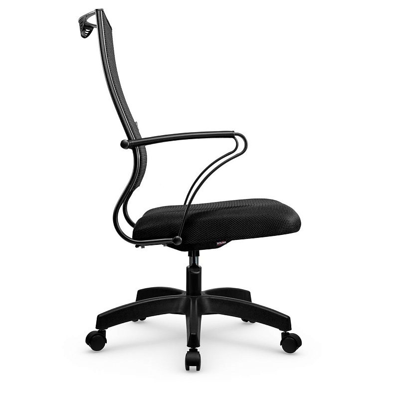 Кресло руководителя Метта Sit Air B2-290K, ткань-сетка черная, пиастра