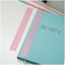 Наклейки акриловые MESHU "Pink line", 25*7,8см, стразы, 500 наклеек, инд. уп., европодвес