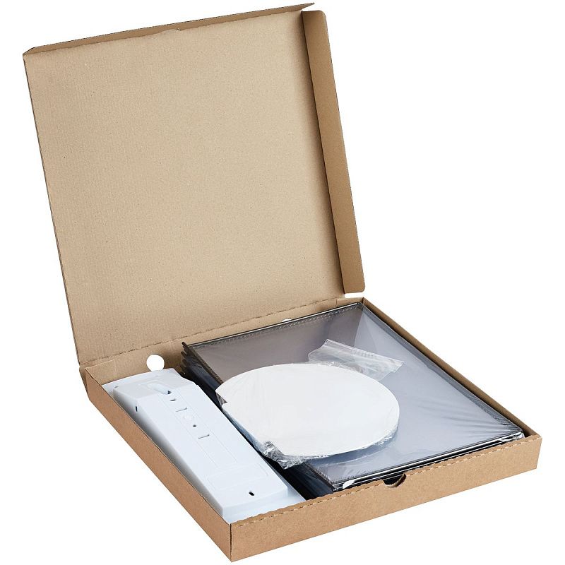 Демосистема настольная OfficeSpace с 10 панелями А4, черная